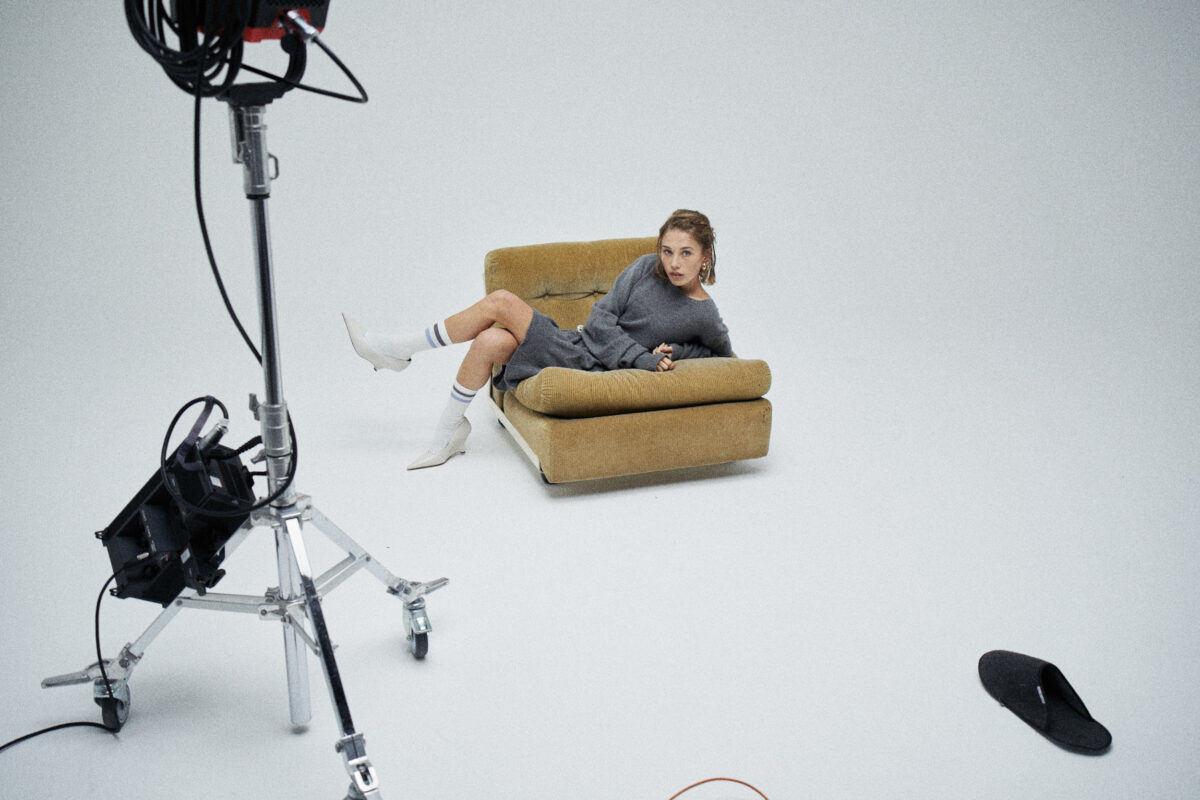 Day at the studio